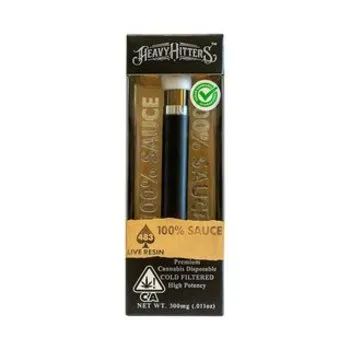  Heavy Hitters (300mg Sauce Disposable)