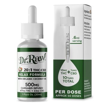Dr. Raw CBD: THC Tincture