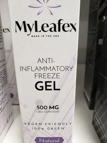 CBD Anti-Inflammatory Gel with menthol